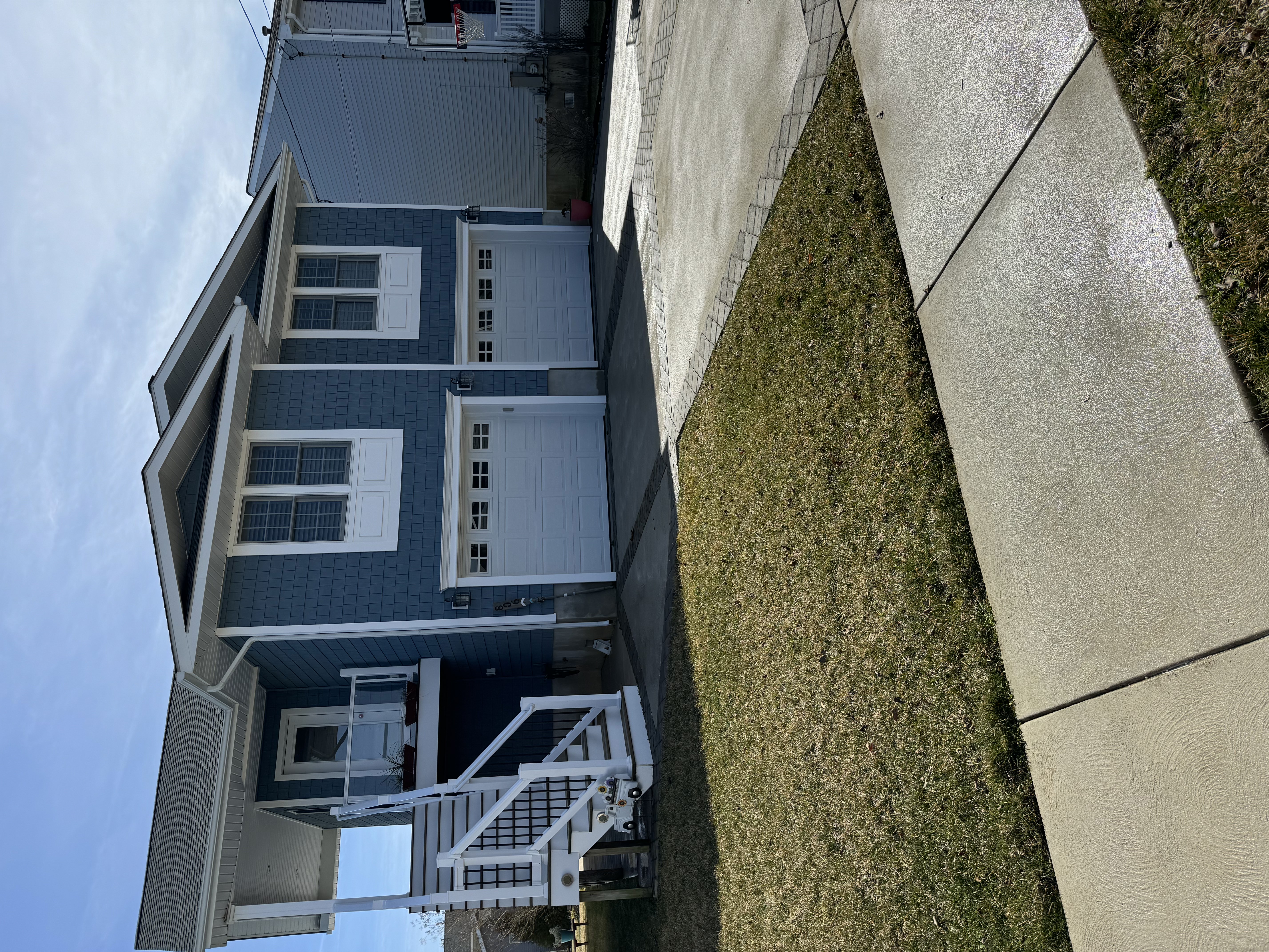 House Soft Wash and Driveway Cleaning in Brigantine by AmeriWash Power Washing